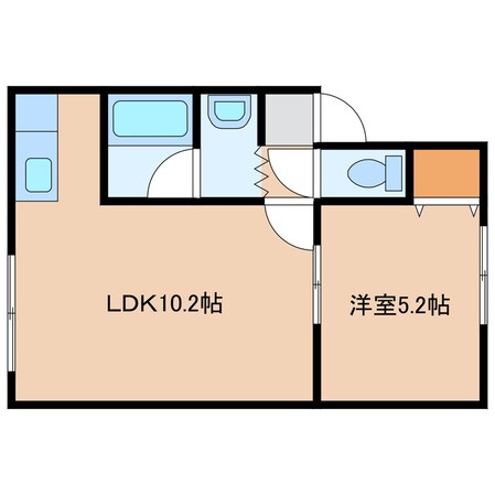 コーポSの物件間取画像